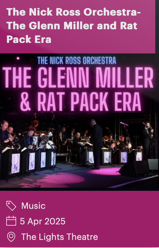 The Nick Ross Orchestra - The Glenn Miller and Rat Pack Era The Nick Ross Orchestra - The Glenn Miller and Rat Pack Era