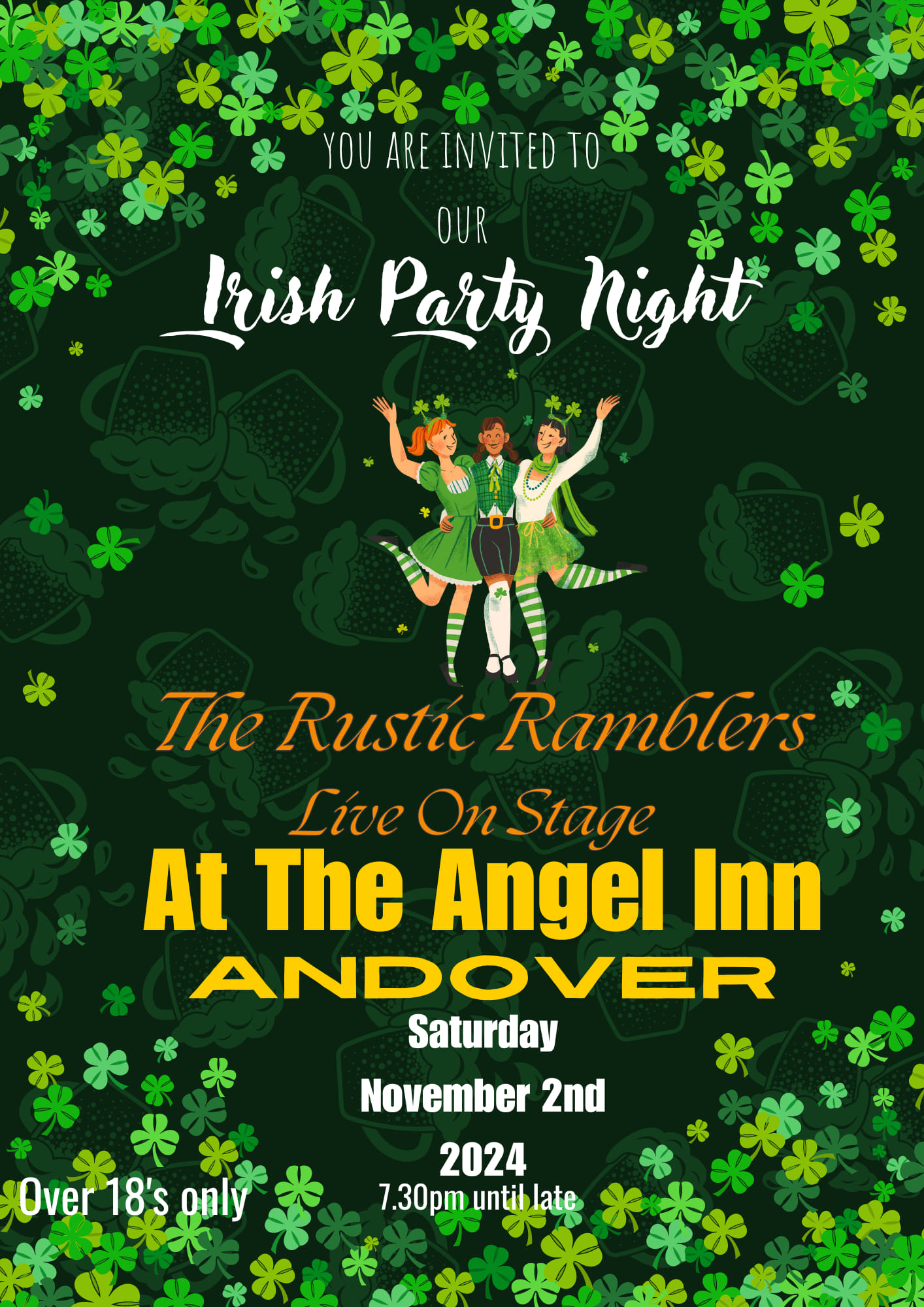 Irish Party Night: The Rustic Ramblers