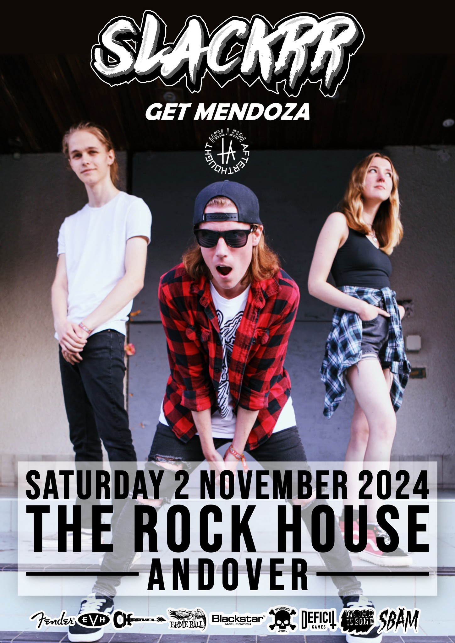 Slackrr + Get Mendoza + Hollow Afterthought
