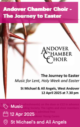 Andover Chamber Choir - The Journey to Easter Andover Chamber Choir - The Journey to Easter