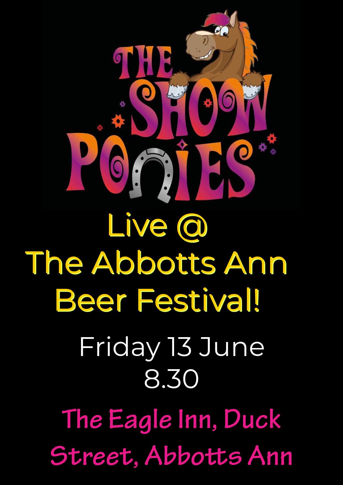 The ShowPonies Live @ The Abbotts Ann Beer Festival