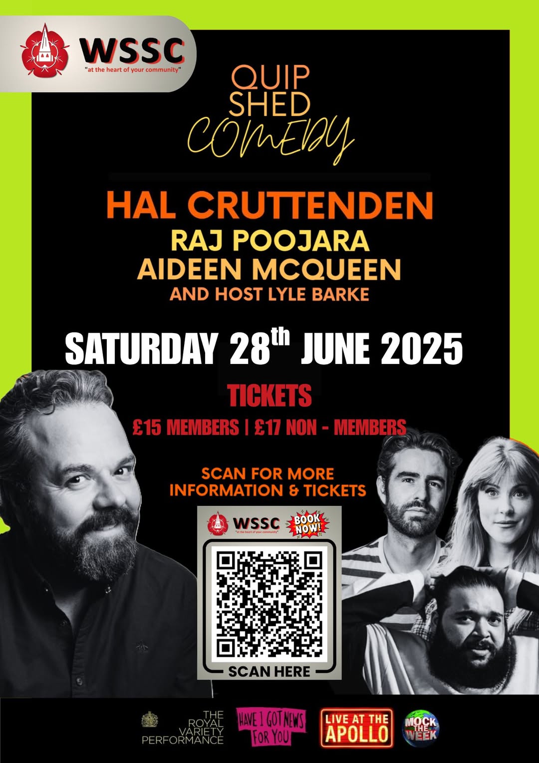 Quip Shed Comedy Night