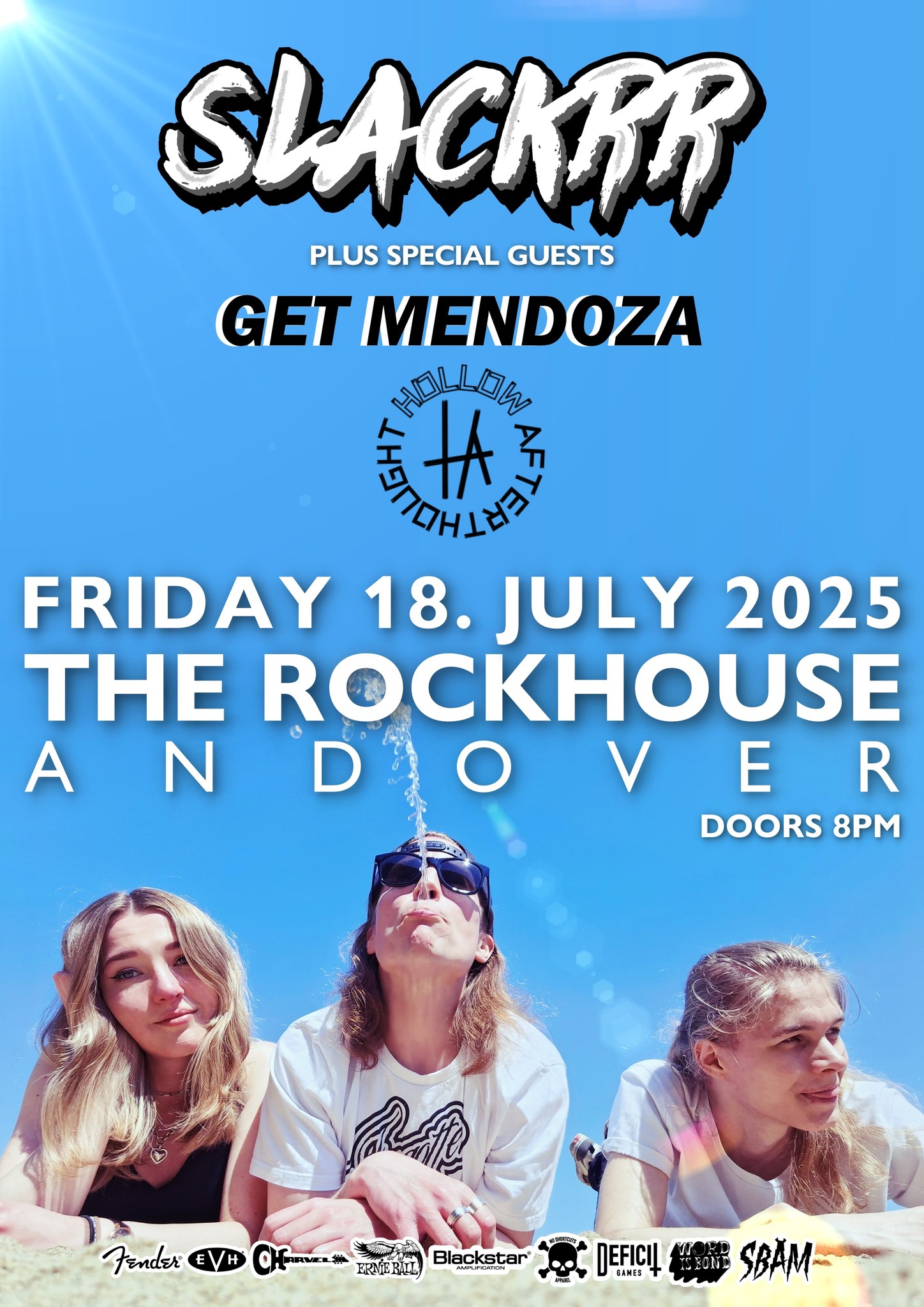 Slackrr + Get Mendoza + Hollow Afterthought