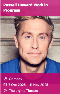 Russell Howard Work in Progress Russell Howard Work in Progress