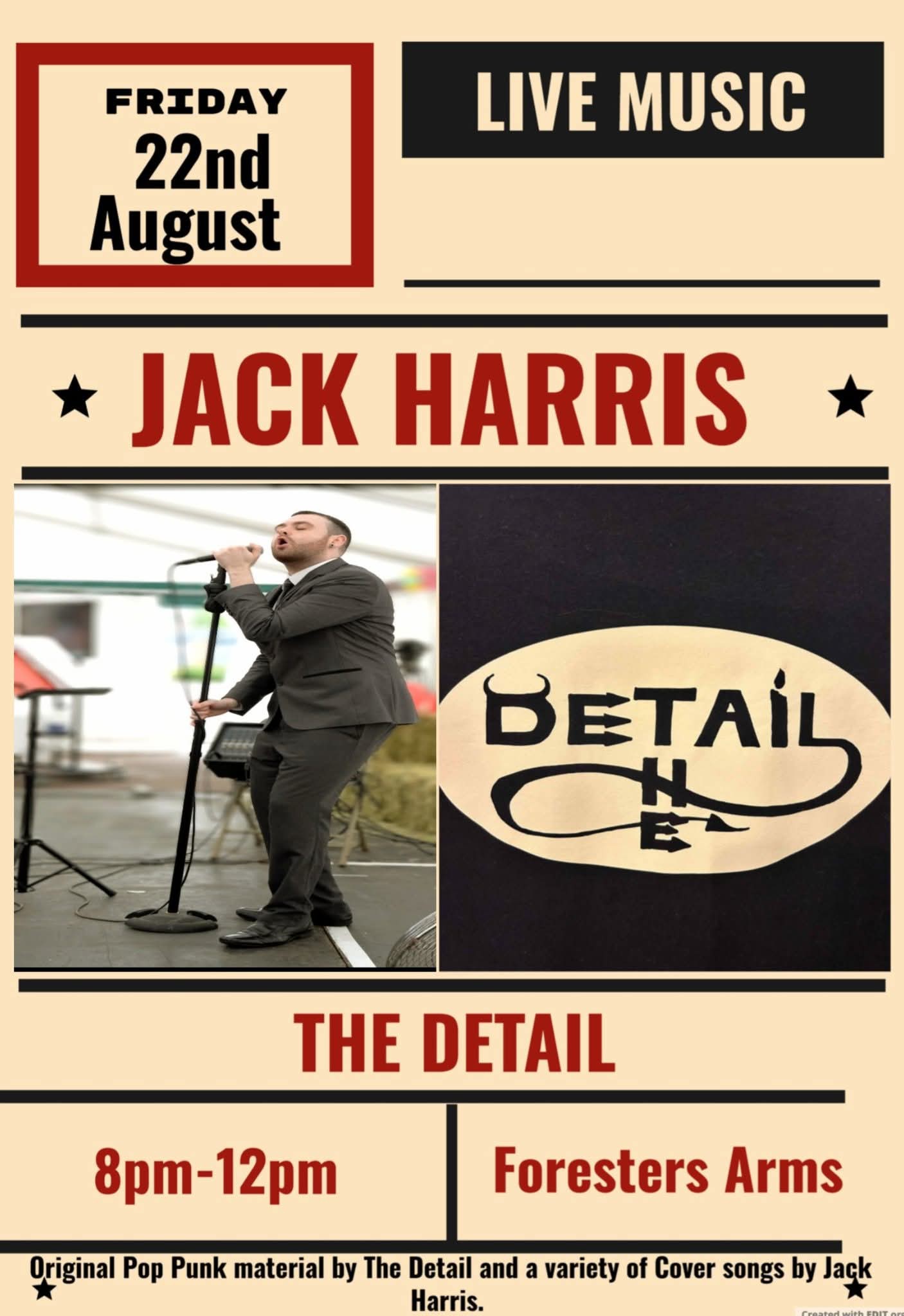 The Detail + Jack Harris